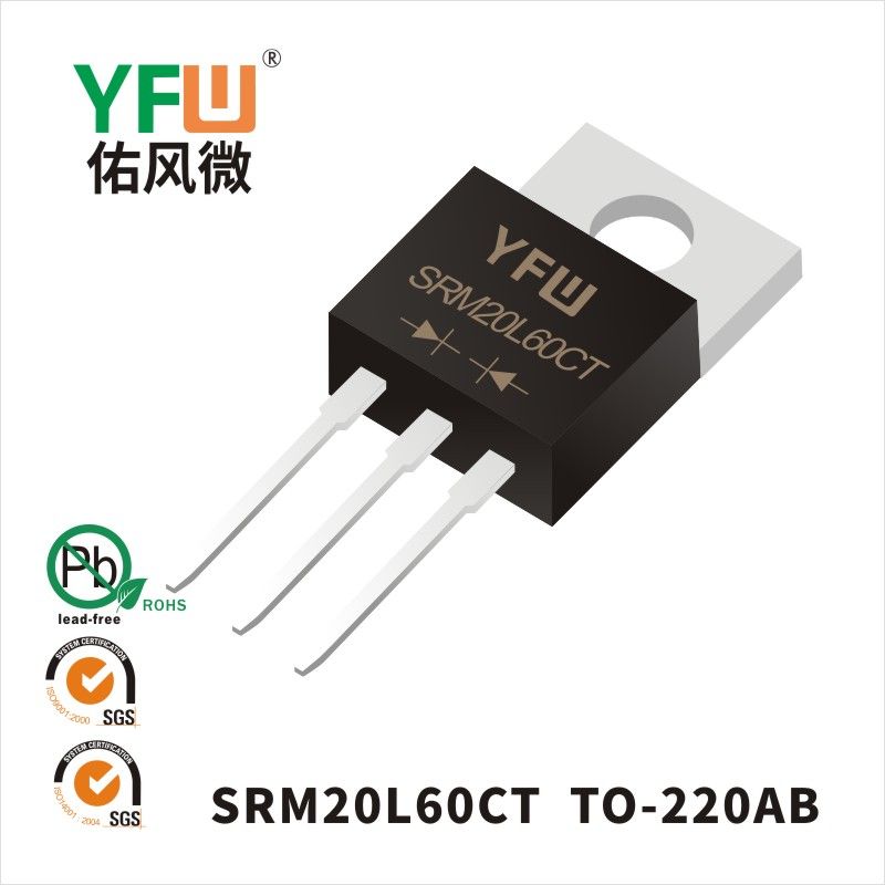 SRM20L60CT TO-220AB低正向肖特基二極管  YFW佑風微原廠